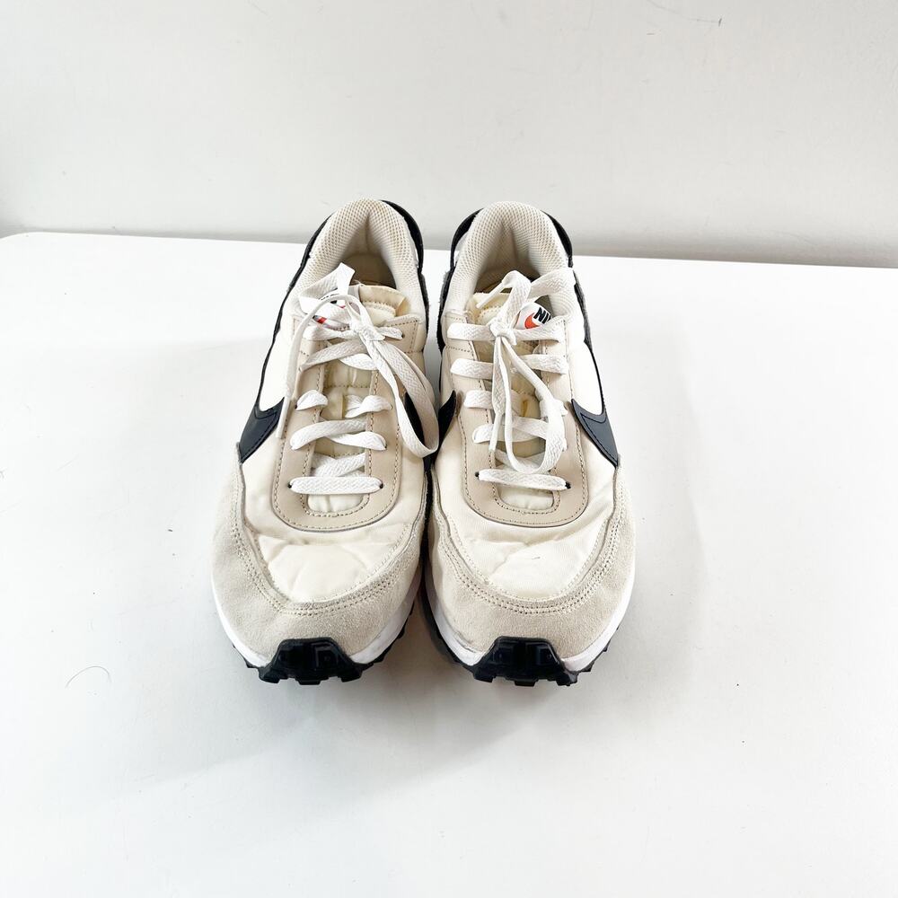 Nike Waffle Debut Low Top Running Sneakers Sanddrift/Phantom/White/Black 9 - Picture 5 of 8